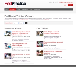 Pest Practice web page